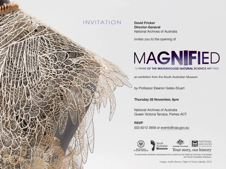 Magnified Invitation: Eleanor Gates-Stuart @ National Archives of Australia